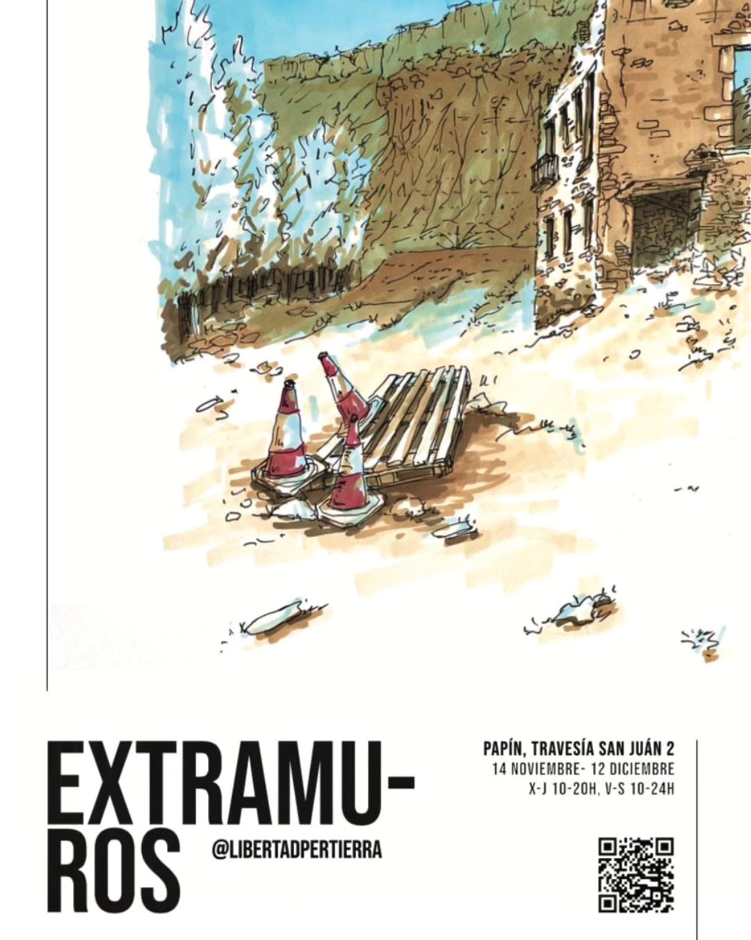 Extramuros: Nueva expo de Libertad pertierra